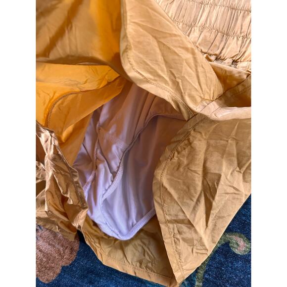 Free People Movement The Way Home Golden Shorts Size Medium - Picture 8 of 9